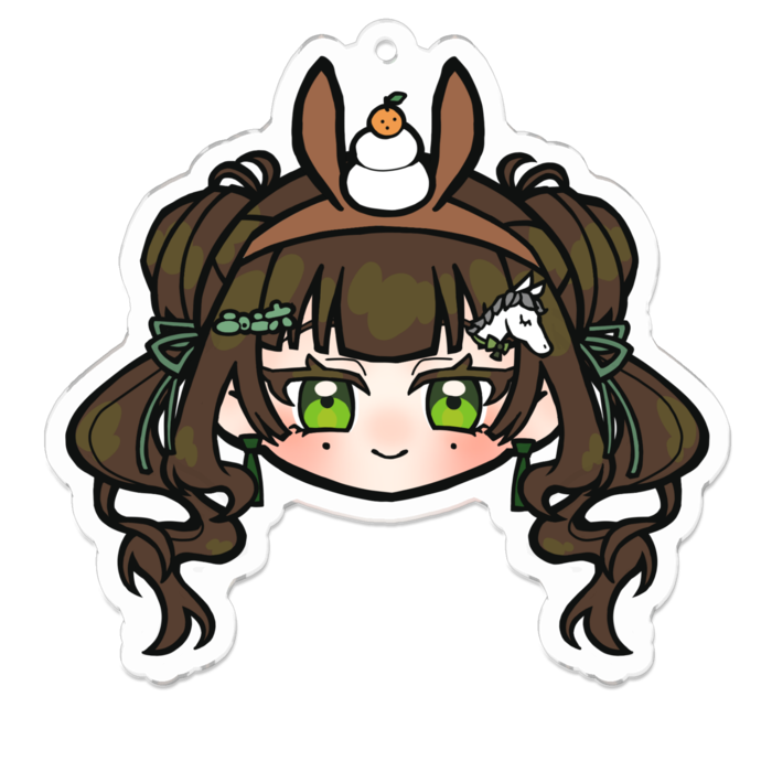 アクリルキーホルダー - 70 x 70 (mm)