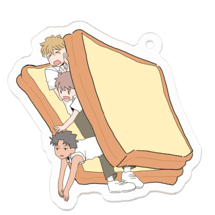 アクリルキーホルダー - 50 x 50 (mm)