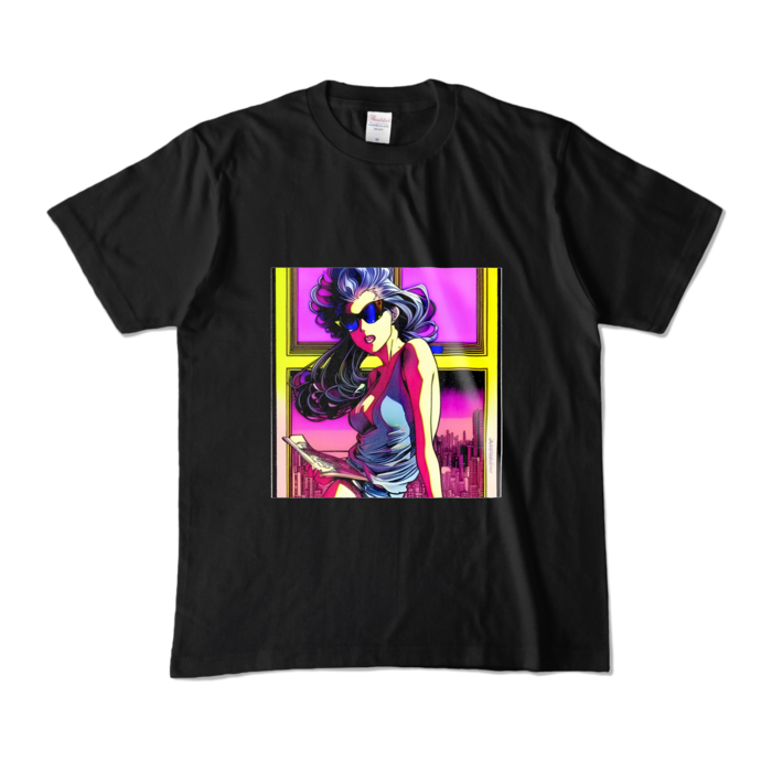 カラーTシャツ - M - ブラック (濃色)