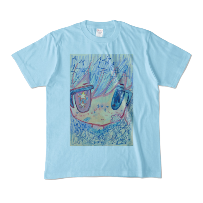 カラーTシャツ - M - ライトブルー (淡色)