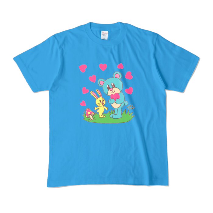 カラーTシャツ - M - ターコイズ (濃色)