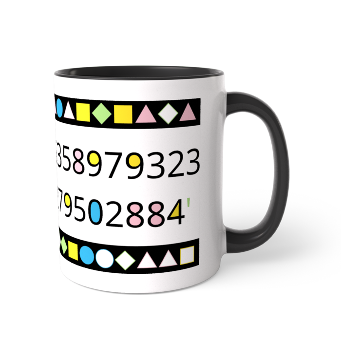 ツートンカラーマグカップ - 直径 8.2cm / 高さ 9.5cm