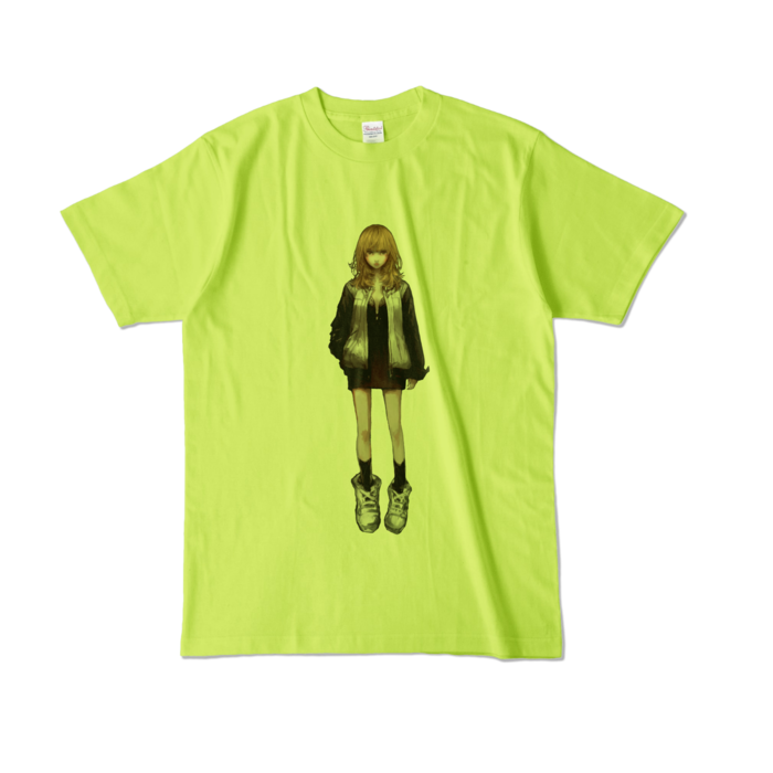 カラーTシャツ - L - ライトグリーン (淡色)