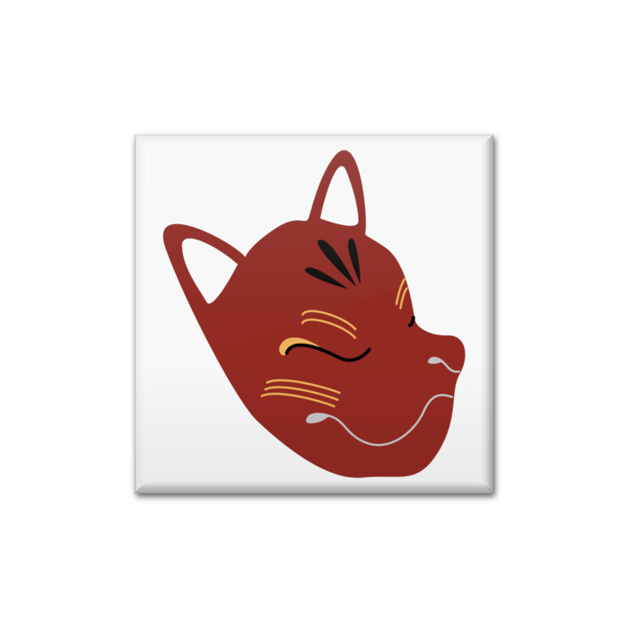 缶バッジ - 四角形40mm