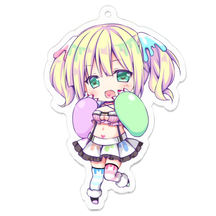 アクリルキーホルダー - 70 x 70 (mm)