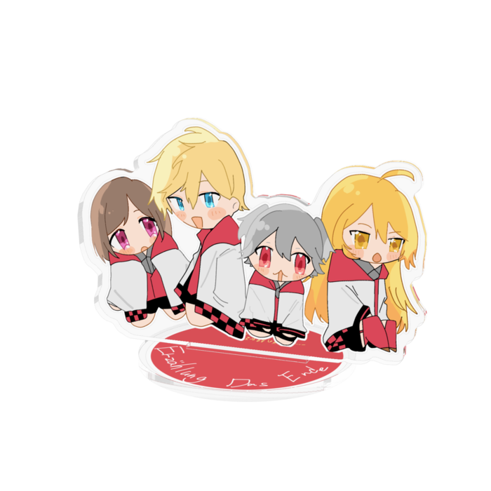 アクリルフィギュア - 100x100mm