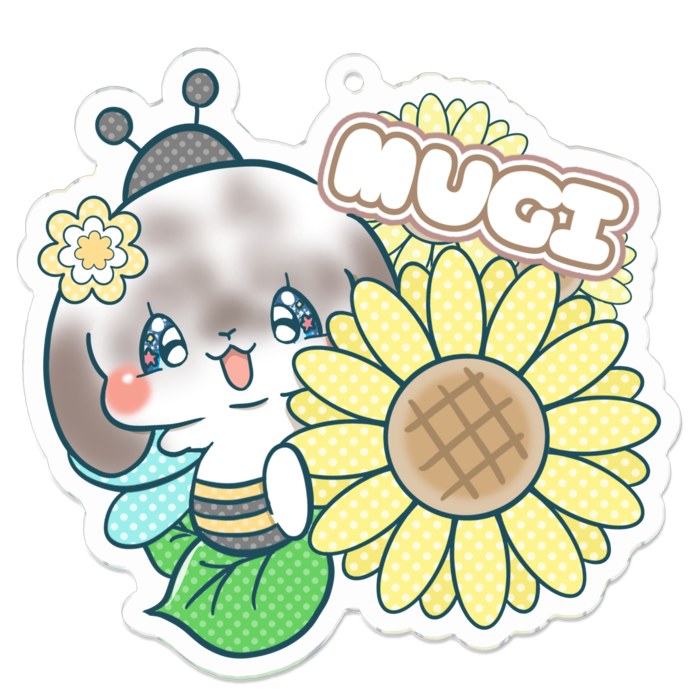 アクリルキーホルダー - 70 x 70 (mm)