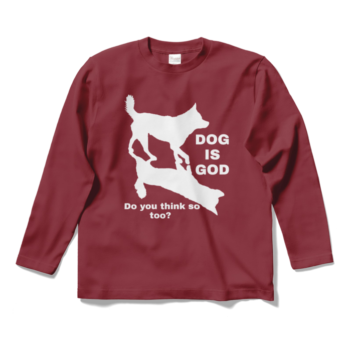 ロングスリーブTシャツ - S - バーガンディ