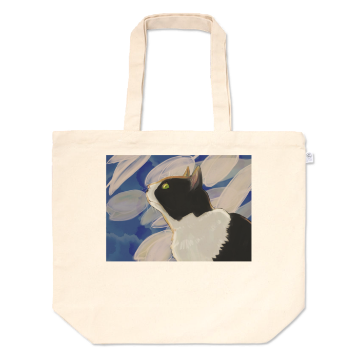 トートバッグ - L - 青