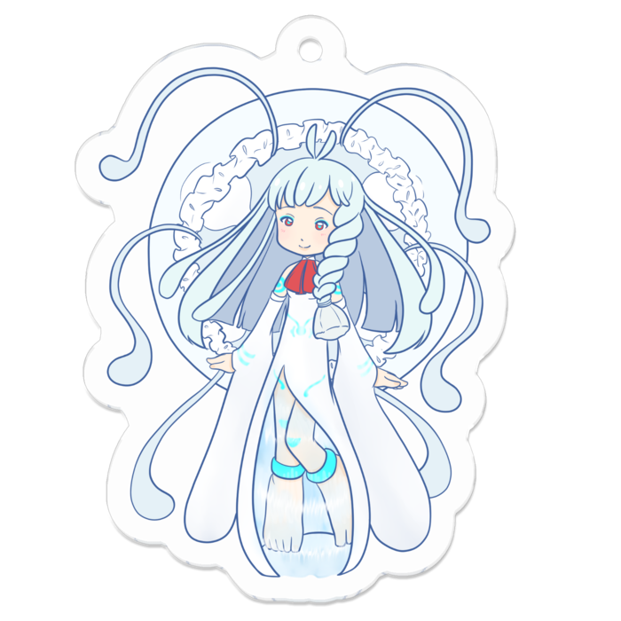 アクリルキーホルダー - 50 x 50 (mm)