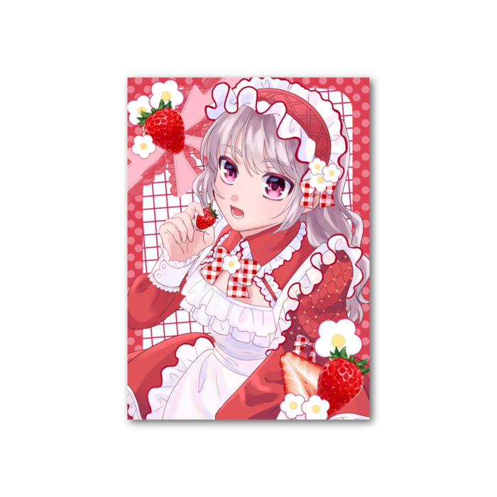 フォト風カード - 縦 - 片面