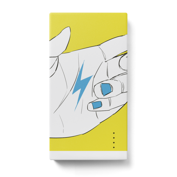 モバイルバッテリー - 123 x 65 (mm) キ