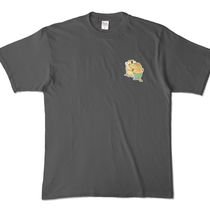 カラーTシャツ - XL - チャコール (濃色)