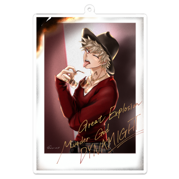 アクリルキーホルダー - 100 x 100 (mm)