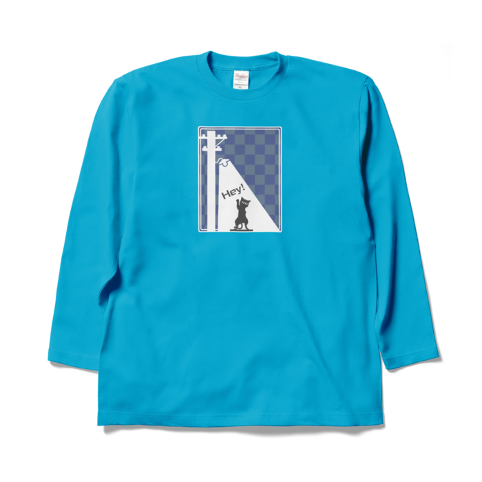 ロングスリーブTシャツ - XL - ターコイズ