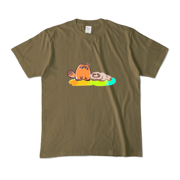 カラーTシャツ - M - オリーブ (濃色)