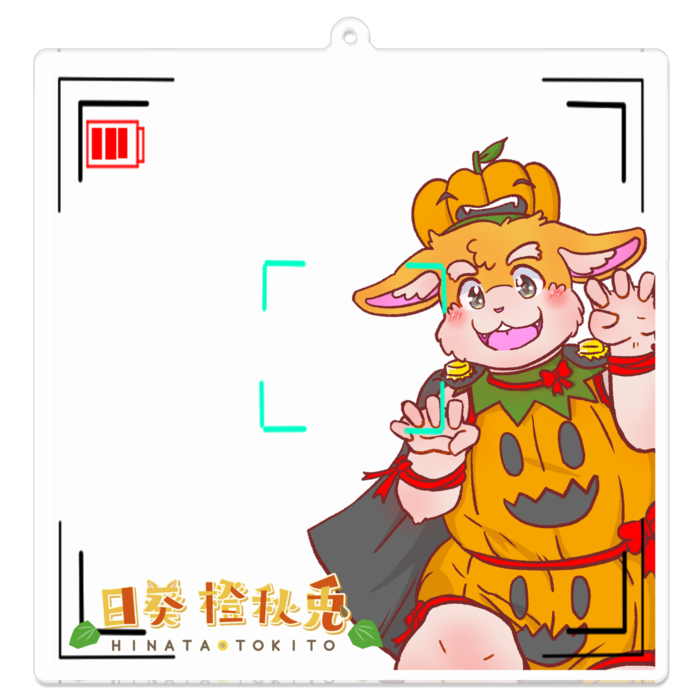 アクリルキーホルダー - 100 x 100 (mm)