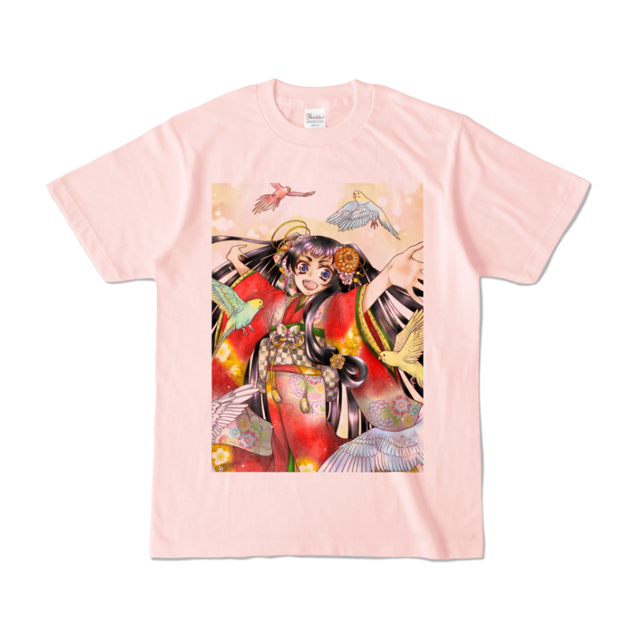 カラーTシャツ - S - ライトピンク (淡色)