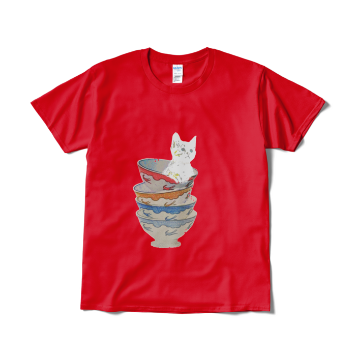 Tシャツ(短納期) - L - レッド