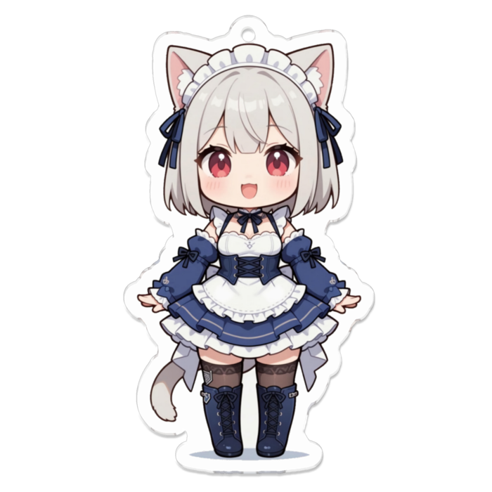 アクリルキーホルダー - 70 x 70 (mm)