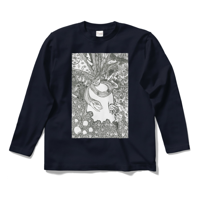ロングスリーブTシャツ - S - ネイビー