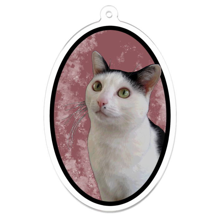 アクリルキーホルダー - 70 x 70 (mm)