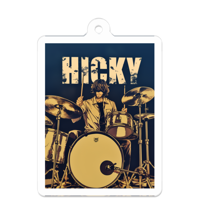 アクリルキーホルダー - 50 x 50 (mm)