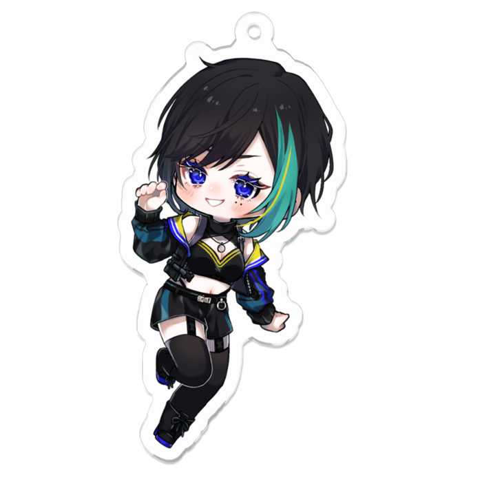 アクリルキーホルダー - 70 x 70 (mm)