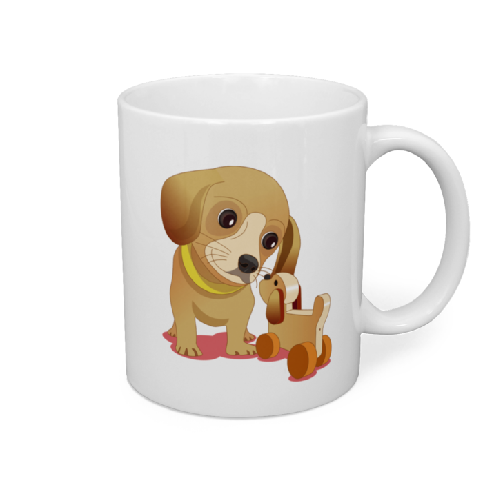 マグカップ - 直径 8 cm / 高さ 9.5 cm