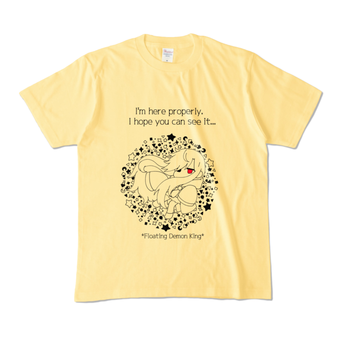 カラーTシャツ - M - ライトイエロー (淡色)