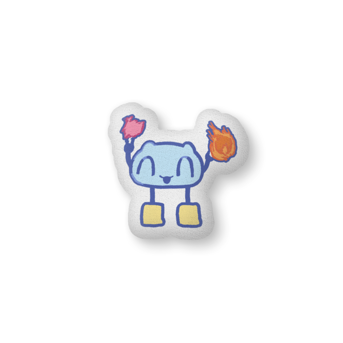 ふかふかクッション - 中（H36×W56cm） - 片面