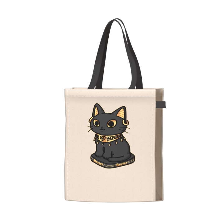 ツートンカラーバッグ - ブラック - W34 × H41 × D14cm