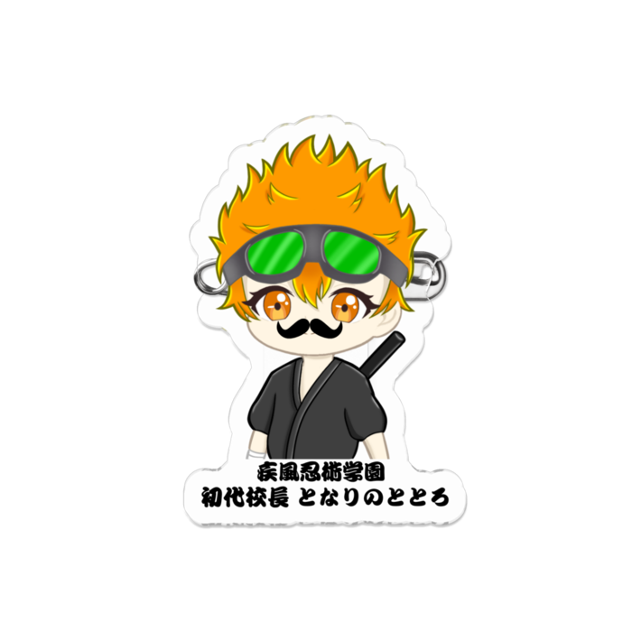 アクリルバッジ - 50 x 50 (mm)
