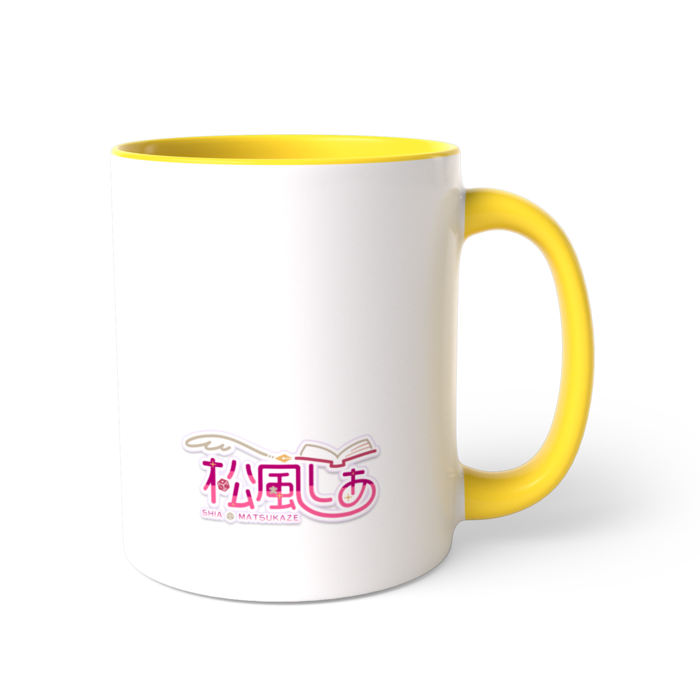 ツートンカラーマグカップ - 直径 8.2cm / 高さ 9.5cm
