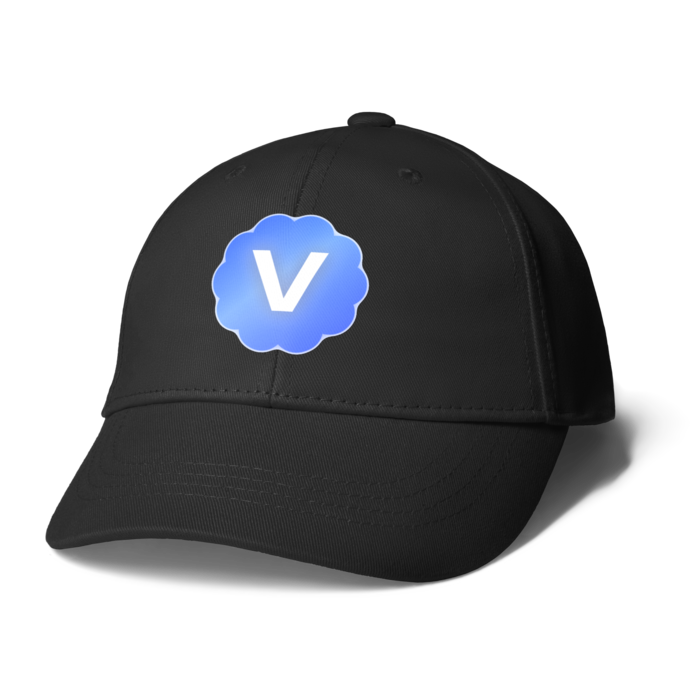 キャップ - ブラック