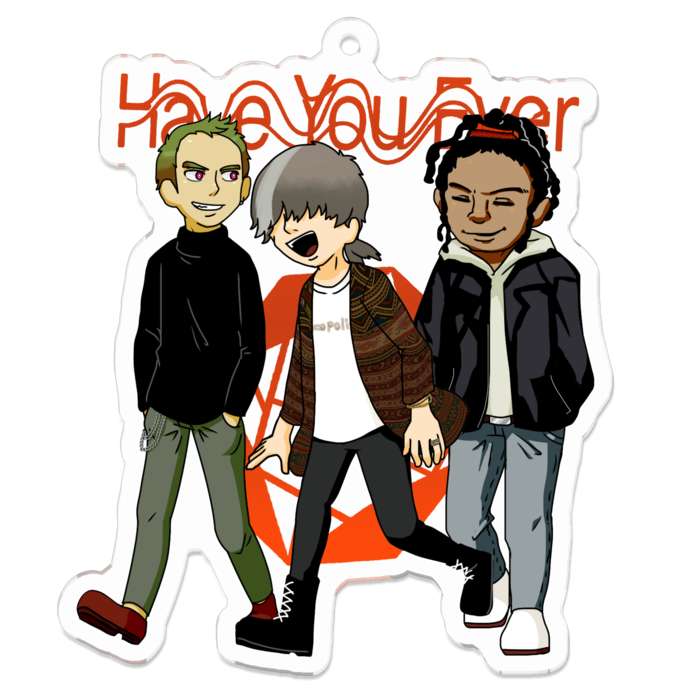 アクリルキーホルダー - 70 x 70 (mm)