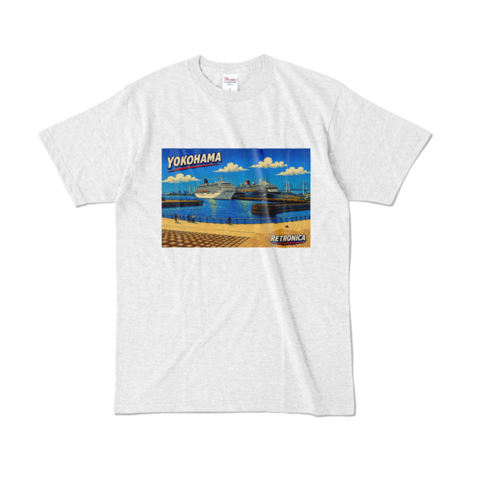 カラーTシャツ - L - アッシュ (淡色)