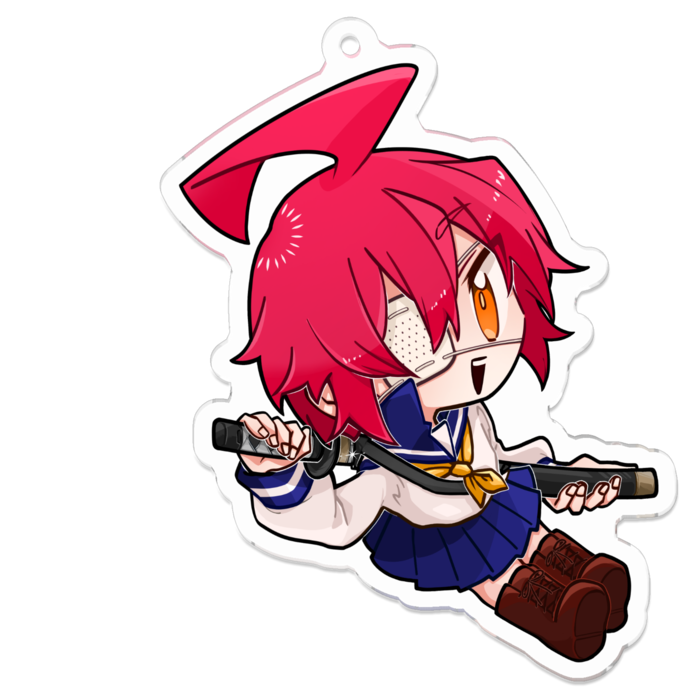 アクリルキーホルダー - 70 x 70 (mm)