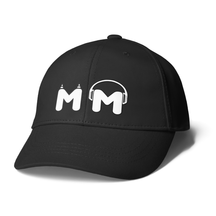 キャップ - ブラック