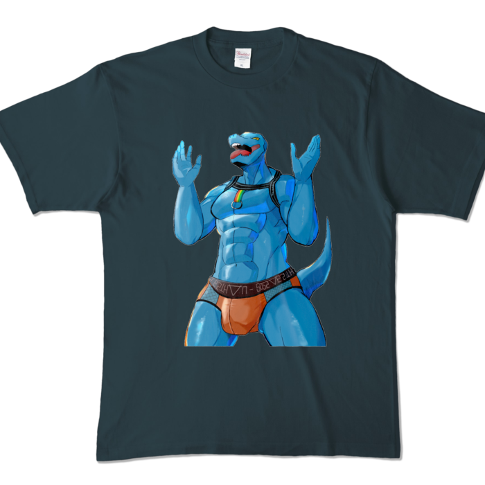 カラーTシャツ - XL - デニム (濃色)