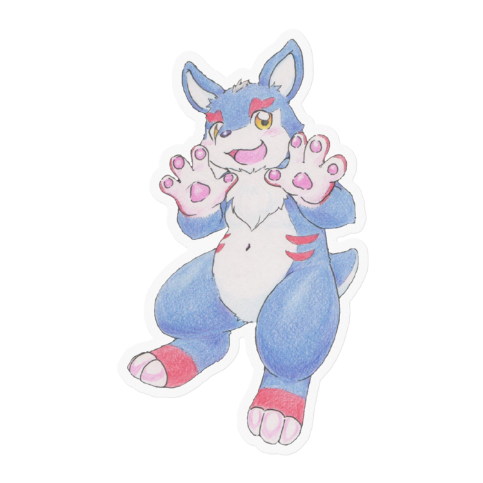 ステッカー - 100 x 100 (mm)