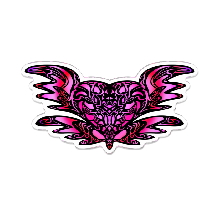 アクリルバッジ - 100 x 100 (mm)