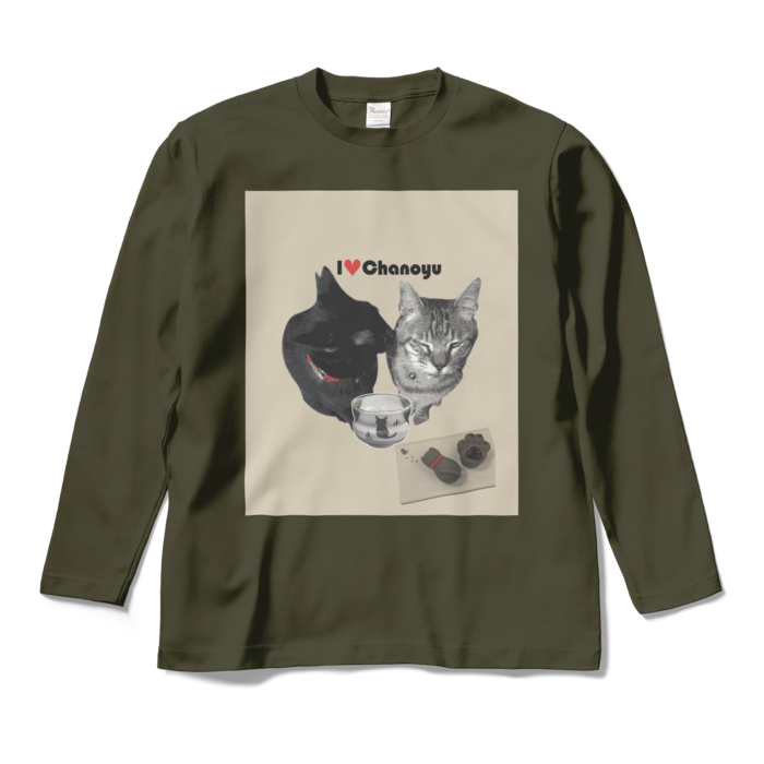ロングスリーブTシャツ - M - アーミーグリーン