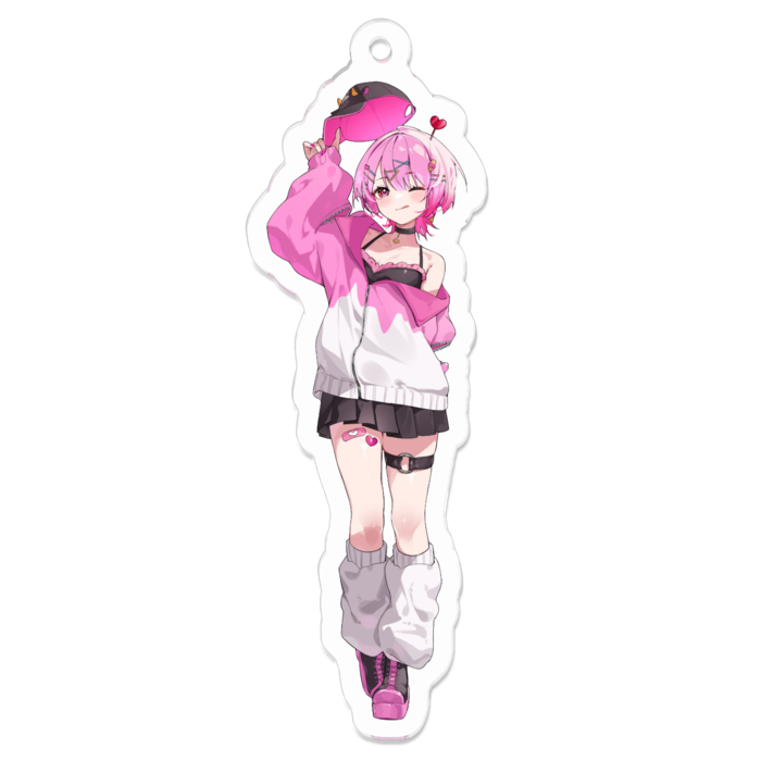 アクリルキーホルダー - 70 x 70 (mm)