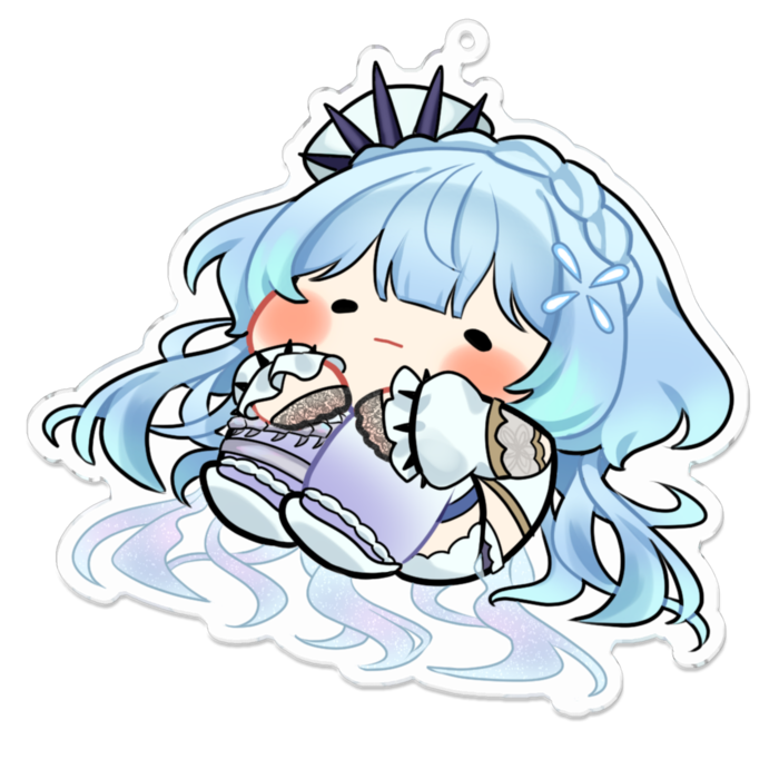 アクリルキーホルダー - 100 x 100 (mm)