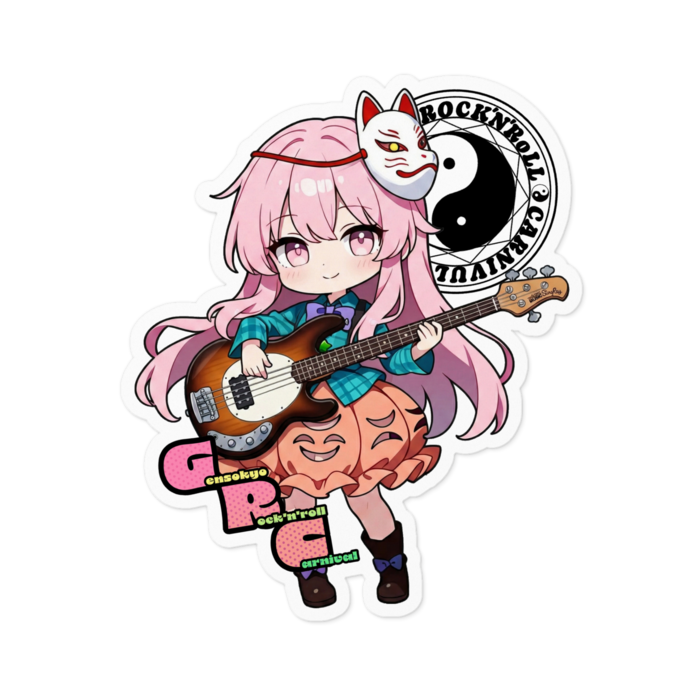 ステッカー - 100 x 100 (mm)