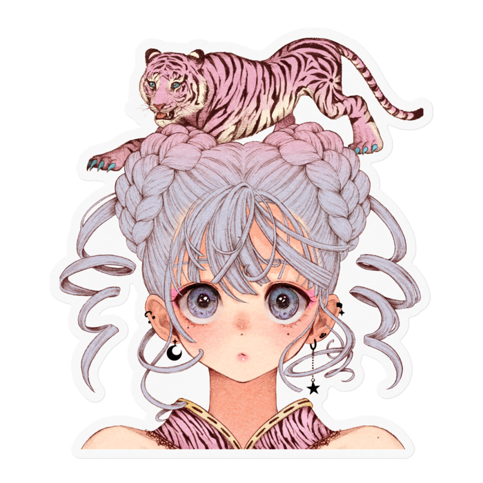 ステッカー - 100 x 100 (mm)