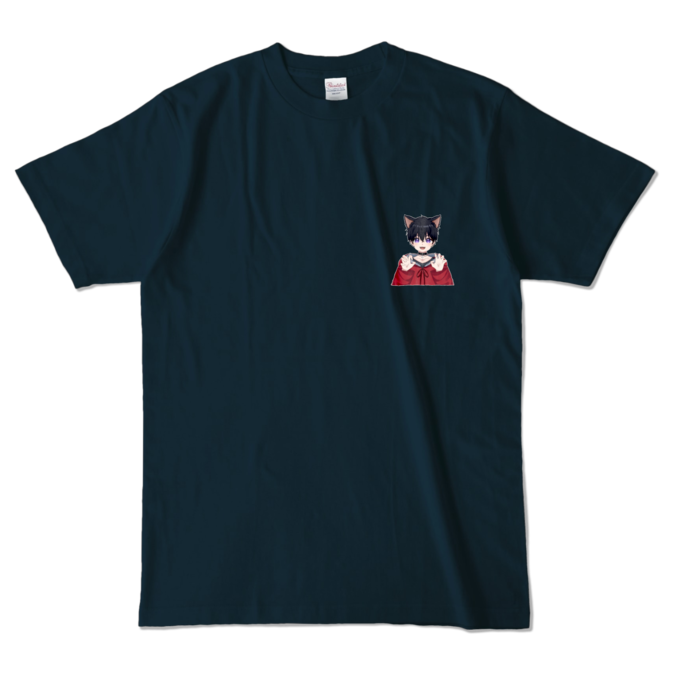 カラーTシャツ - L - ネイビー (濃色)