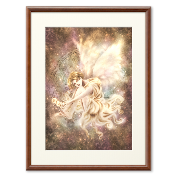 複製画(プリモアート) - A4  額縁の色・ブラウン