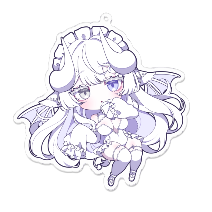 アクリルキーホルダー - 100 x 100 (mm)
